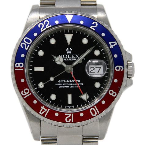 rolex azul rojo|Rolex GMT.